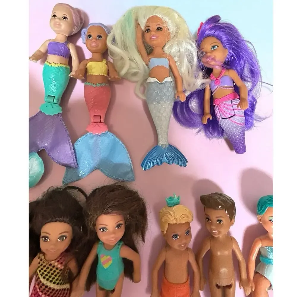 Barbie dolls are